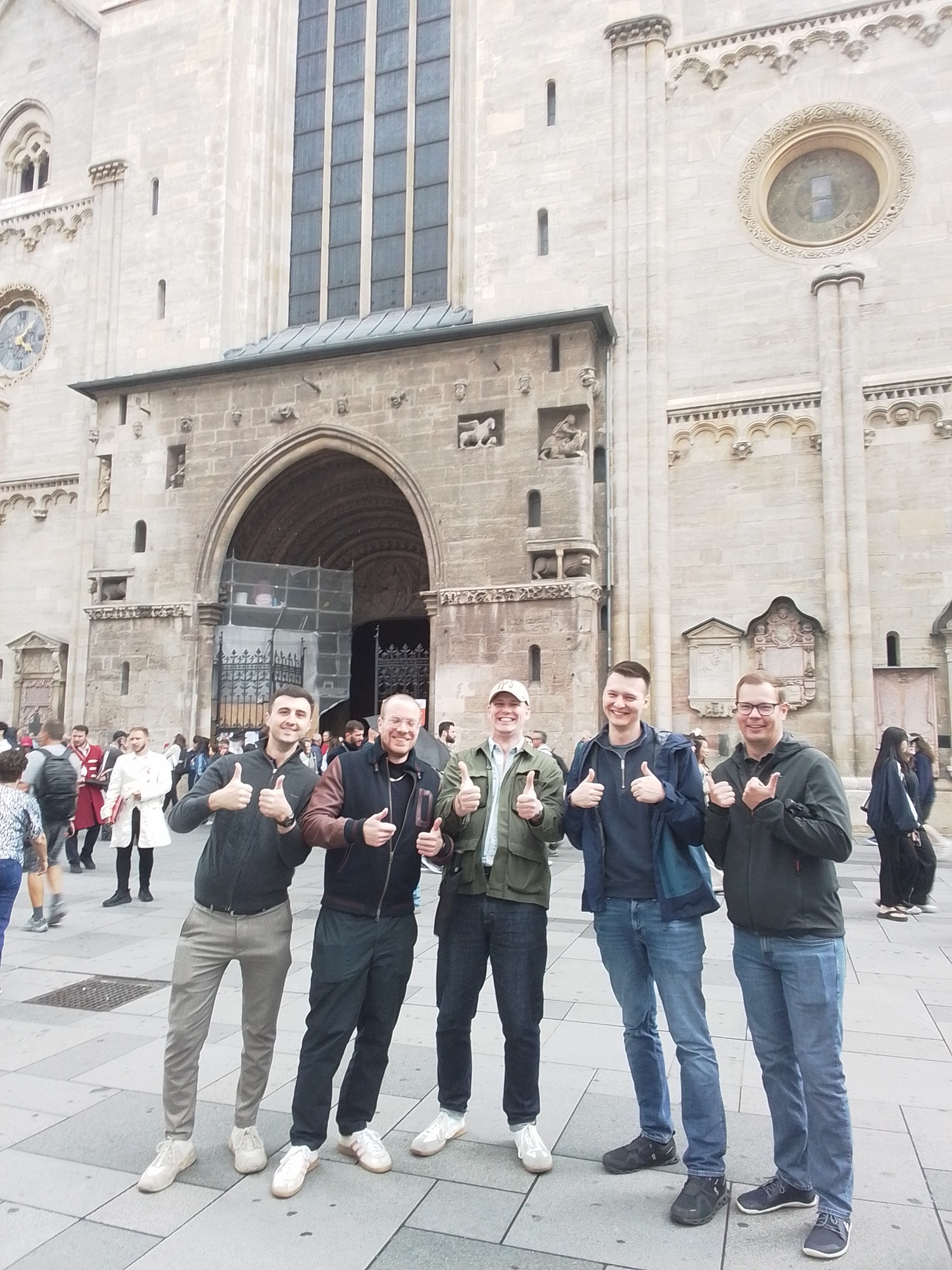 The Complion Team at Stephansplatz